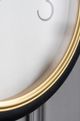 A & B Home Black/White Sleek Gear Clock-4