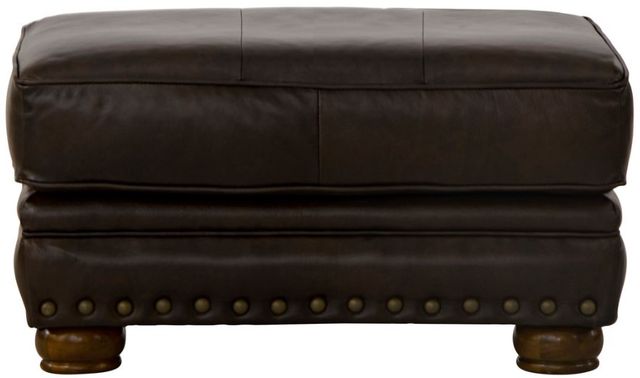 Jackson Furniture Roberto Cocoa Leather Ottoman-1
