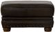 Jackson Furniture Roberto Cocoa Leather Ottoman-1