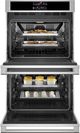 Monogram® Statement Collection 30" Stainless Steel Double Electric Wall Oven-2