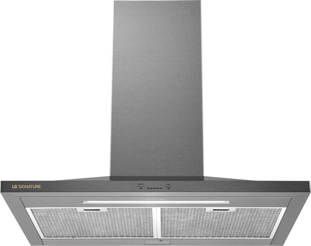 LG SIGNATURE 36" Stainless Steel Wall Mounted Range Hood-4