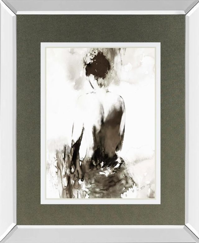 Classy Art Ink Lady By Amiee Wilson Mirror Framed Wall Art-1