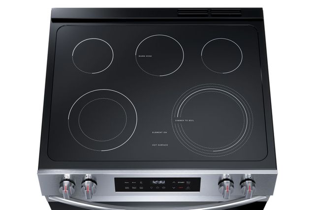 Frigidaire® 30" Stainless Steel Freestanding Front Control Electric Range with Air Fry-4