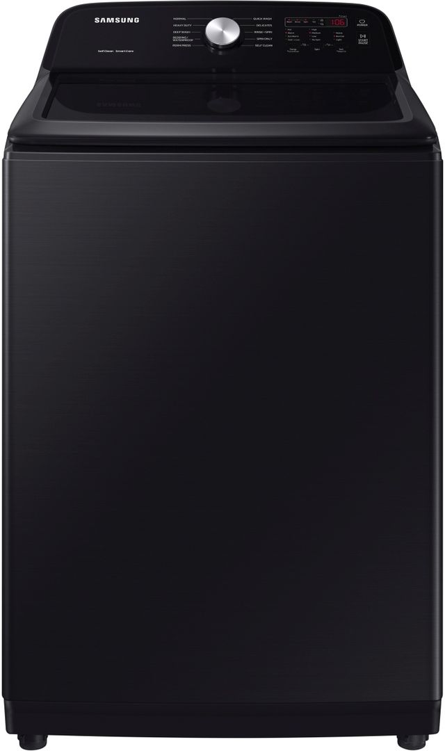 Samsung Brushed Black Laundry Pair-1