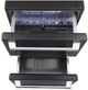 Café™ 5.7 Cu. Ft. Matte Black Refrigerator Drawers-1