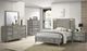 Bernards Aries Gray 6-Drawer Dresser-1