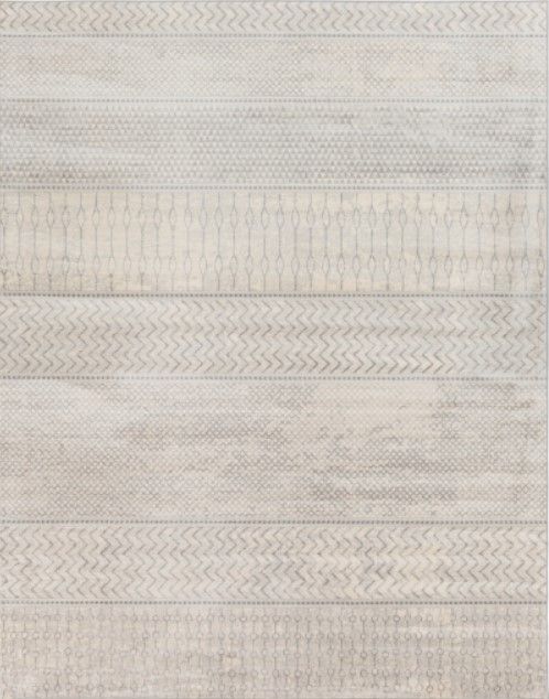 Surya Monaco Gray/Ivory 4'x6' Area Rug-1