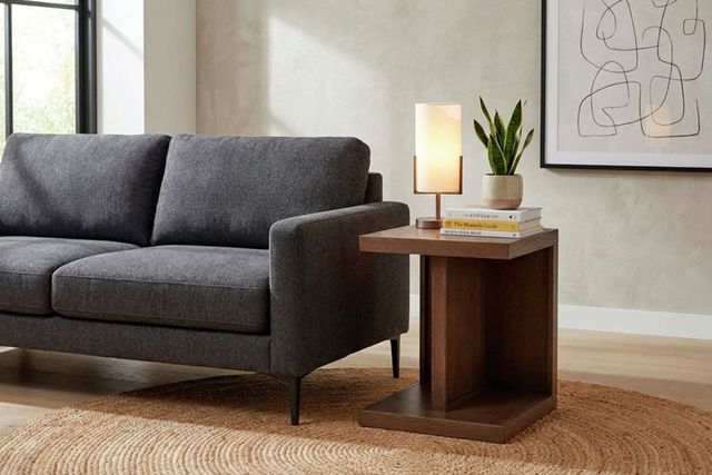 aspenhome® Latitude Brushed Bourbon End Table-1