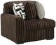 Signature Design by Ashley® Midnight-Madness 2-Piece Chocolate Right Arm Facing Sectional with Chaise-2