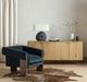 Four Hands Cairo Modern Velvet Smoke Chair-1