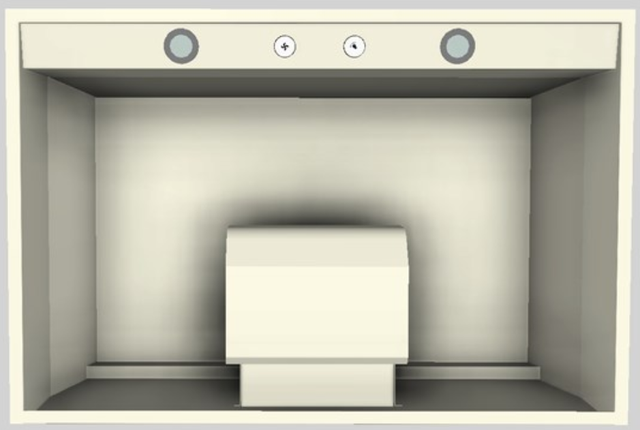 Vent-A-Hood® Designer Series 36" Biscuit Wall Mounted Range Hood-1