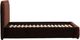 Dovetail Furniture Agi Chocolate Queen Panel Bed-2