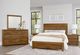 LM Co Home By Vaughan-Bassett Crafted Cherry by Ben & Erin Napier Medium Cherry Queen Plank Bed-1