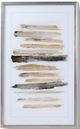 Giftcraft Beige/Silver/White Framed Wall Art-0