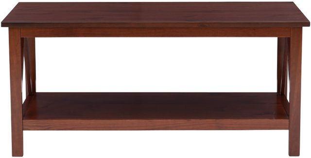 Linon Titian Antique Tobacco Coffee Table-3