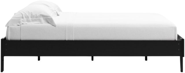 Signature Design by Ashley® Finch Black Queen Platform Bed-2