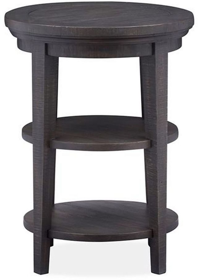 Magnussen Home® Westley Falls Graphite Accent End Table-1