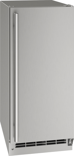 U-Line® 15" Stainless Solid Nugget Outdoor Ice Maker