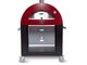 Alfa 4 Pizze 42" Wrinkle Black Pizza Oven Base-0