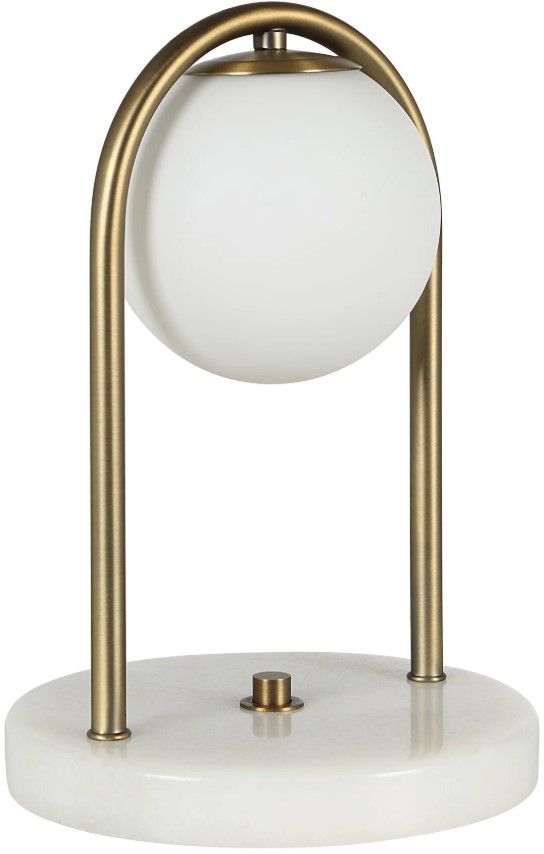 Renwil® Barca Dark Antique Brushed Brass Table Lamp-0
