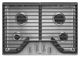 Whirlpool® 30" Gas Cooktop-Stainless Steel-0