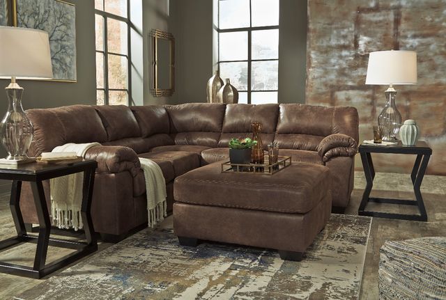 Signature Design by Ashley® Bladen 2-Piece Coffee Left-Arm Facing Sectional-2
