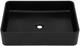 ZLINE Siena 24" Matte Black Vessel Quartz Bathroom Sink-0