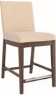 Canadel® Canadel Cognac Washed Upholstered Fixed Stool-0