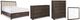 Signature Design by Ashley® Brueban 4-Piece Brown California King Storage Panel Bed Set-0