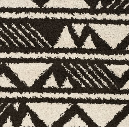 Kalora Interiors Maroq Black/Cream 8' x 11' Rug-1