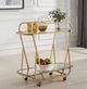Uttermost® Swain Brass Serving Cart-1