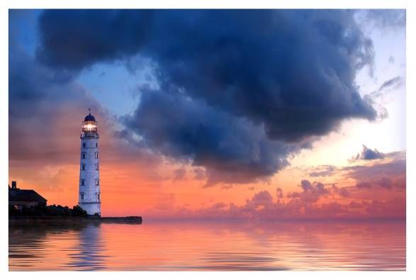 YHD Evening Glow Wall Art-0