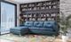 Mazin Furniture Hamilton 2-Piece Blue Left-Arm Facing Sofa Sectional and Chaise-3