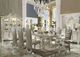 ACME Furniture Versailles 2-Piece Bone White Arm Chairs-1