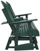 Signature Design by Ashley® Shell Beach Green Wooden Outdoor Glider Loveseat-2