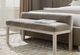 Artisan & Post by Vaughan-Bassett Joinery Brindle Gray/Washed White Oak Upholstered Bench-1