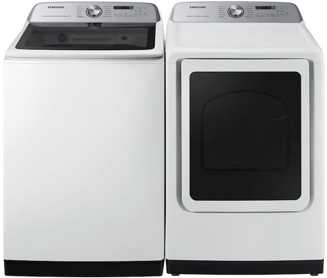 Samsung White Laundry Pair-4