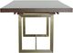 Fairfield® Customizable Libby Langdon Clement Stone Top Dining Table with Champagne Base-2