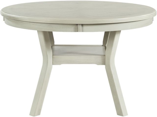 Elements International Amherst Bisque Dining Table-1