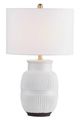 Forty West Sorren White Table Lamp-0