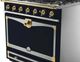 La Cornue CornuFe´ 90 36" Dark Navy Blue Slide In Dual Fuel Range-3