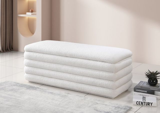 IFDC Beige Storage Bench-3
