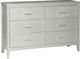 Signature Design by Ashley® Olivet 4-Piece Silver King Panel Bed Set-2