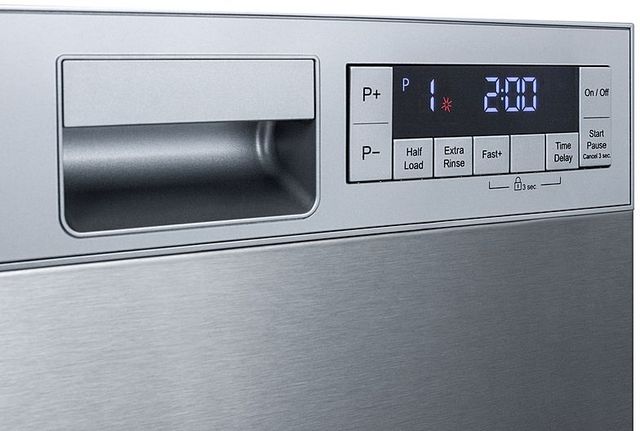 Summit® 18" Stainless Steel Built In Dishwasher-2