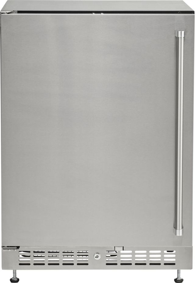 Coyote® 24" 5.1 Cu. Ft. Stainless Steel Outdoor Compact Refrigerator