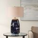 Uttermost® Orleans Blue Glaze Table Lamp-1