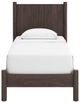 Signature Design by Ashley® Pamytta Brown Twin Panel Platform Bed-2