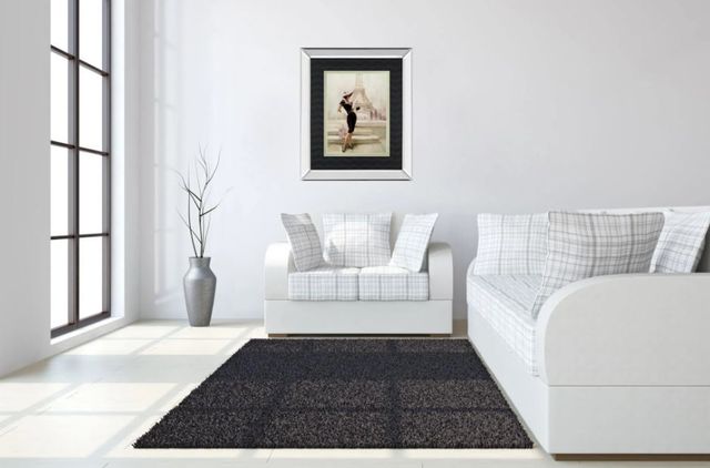 Classy Art Love, From Paris by Steve Henderson Mirror Framed Wall Art-2
