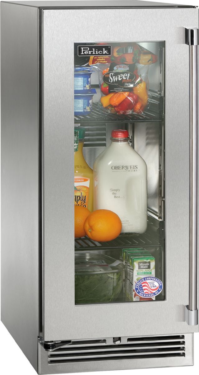 Perlick® Signature Series 2.8 Cu. Ft. Stainless Steel Outdoor Under The Counter Refrigerator