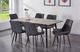 Titus Furniture T3315 Grey Dining Table-1